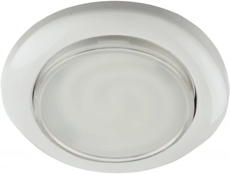 Встраиваемый точечный светильник ЭРА KL35 WH (б/к) (220V, круглые)