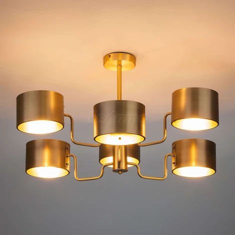 Потолочная люстра Wi-Fi Bogate's Pallada 293/6 (220V, управление смартфоном, голосовое управление, умный дом - Minimir Home, Алиса, Маруся, Салют)