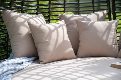 "Тенерифе" плетеная кровать, цвет бронзовый 4SIS арт.УТ-00006752