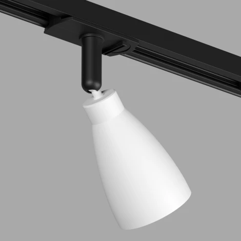 Трековый светильник однофазный Denkirs Bell DK6050-BW+BK (220V)