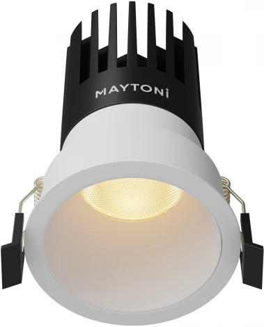 Встраиваемый светильник Maytoni Dip DL118-15W-2.7K-W (LED, 220V, круглые)