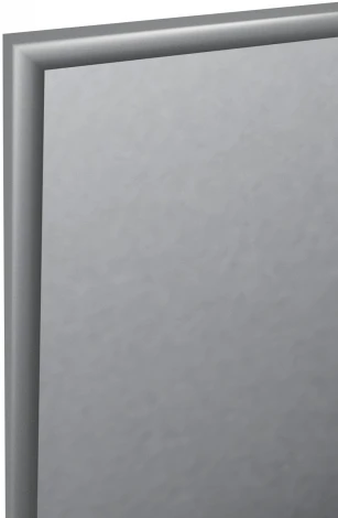 Зеркало настенное в раме Сельетта-6, матовое серебро 110 см х 40 см от фабрики Mebelik