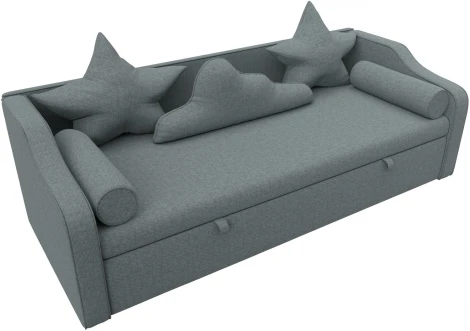 Диван детский прямой Рико (Серый/Рогожка) Лига Диванов арт.123681