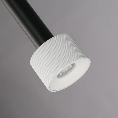 Подвесной светильник iLedex Delta 2362-1 BK+WH (220V, на проводе, круглые)