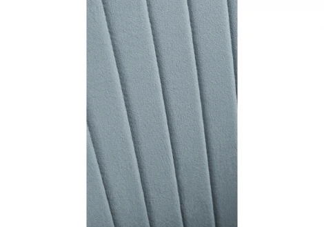 Стул Woodville на металлокаркасе Kora light blue / black 15104