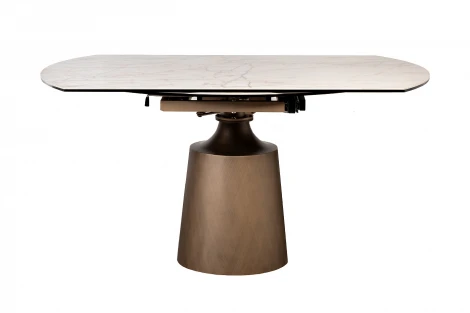 Стол обеденный раскл. керам.столешница 90(30+30)*150*75/77см Garda Decor 169DT-93033