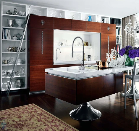 Смеситель Axor Starck Semi-Pro 10820000 для кухонной мойки