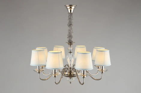Подвесная люстра Aployt Lorett APL.760.03.08 (220V, хрусталь, на цепи)