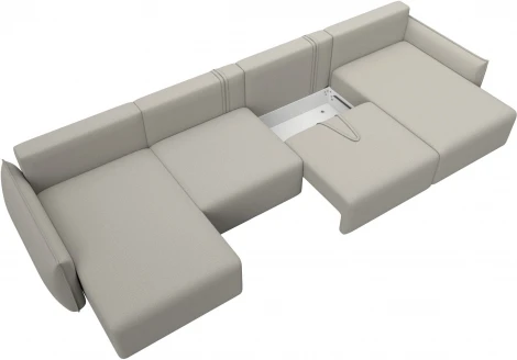 Диван П-образный Лига-051 НПБ Лонг Лига Диванов (Рогожка) арт.128685