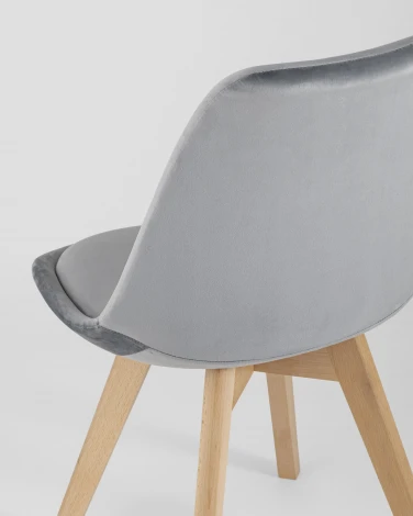 Стул Stool Group FRANKFURT велюр серый УТ000003739