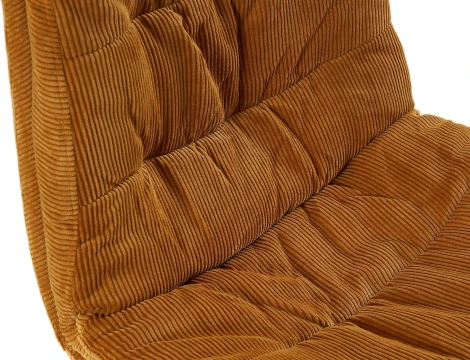 Обеденный стул Vitra ОГОГО Обстановочка! (Вельвет/Бежевый,Черный) арт.930824