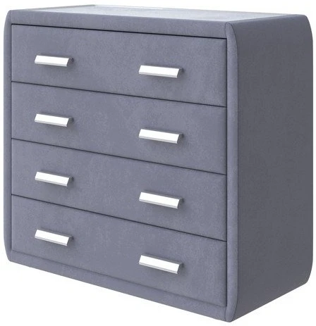 PROxSON Комод Soft Mebel (Ткань: Велюр Casa Благородный серый) 101x48