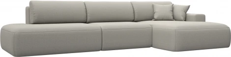 Диван угловой Лига-036 НПБ Модерн Лонг правый угол Лига Диванов (Рогожка) арт.125470