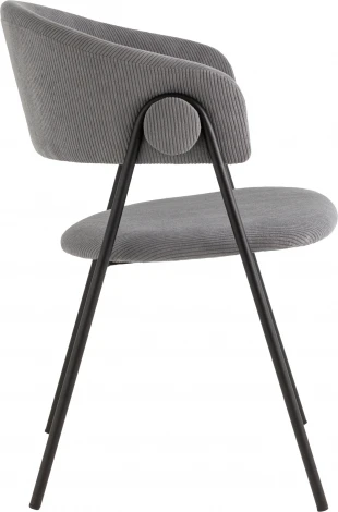 Стул Колин NEW вельвет серый Stool Group (арт.УТ000038997)