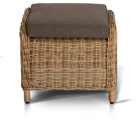 "Толедо" пуф плетеный, цвет соломенный 4SIS арт.УТ-00000496