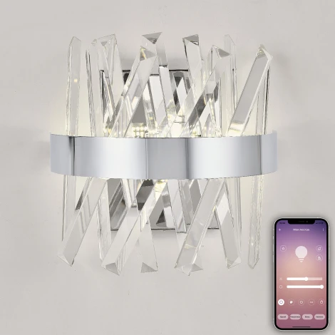 Настенный светильник Natali Kovaltseva Tiziano LED LAMPS 81114/1W (220V, хрусталь)