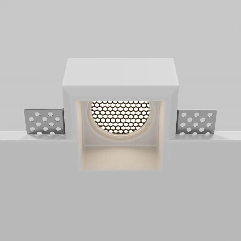 Встраиваемый светильник Maytoni Technical Gyps Modern DL131-GU10-01-W