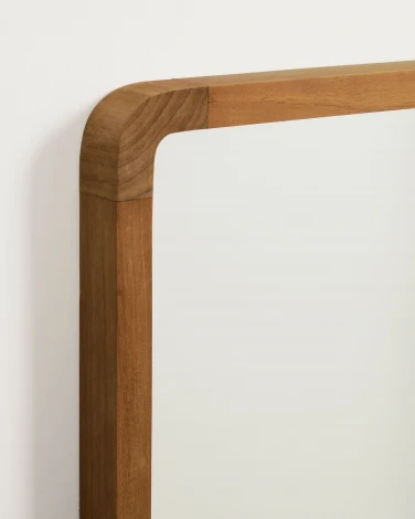Настенное зеркало La Forma (ex Julia Grup) Shamel (Орех/ Тик)