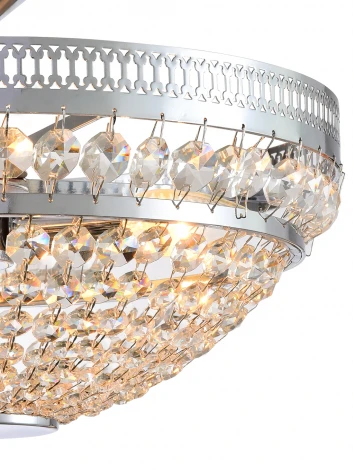 Потолочная люстра Natali Kovaltseva Barocco 81405/4C CHROME