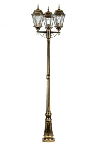 Наземный фонарь Oasis Light ASTORIA 2M 91409MB Gb овал (220V, IP44)