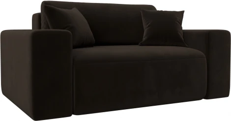 Кресло Лига-036 НПБ (Коричневый/Микровельвет) Лига Диванов арт.121283