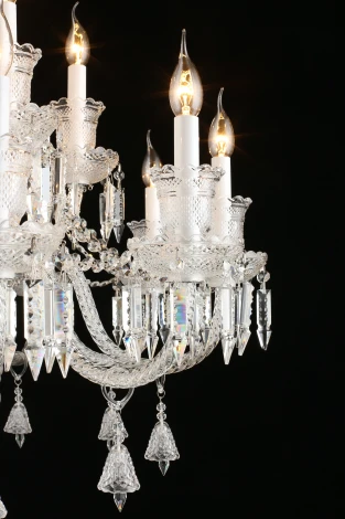 Подвесная большая люстра ярусная Aployt Lara APL.710.03.15 (220V, на цепи)