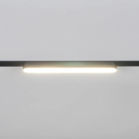 Трековый магнитный светодиодный светильник 48V регулировкой цветовой температуры и яркости, Умный дом с Алисой Reluce 13001-9.3-001UR magnetic LED16W BK CCT+SMART