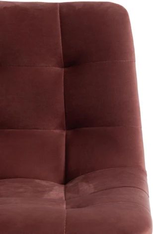 Стул полубарный CHILLY (mod. 7095пб ) / 1 шт. в упаковке (Ткань,Металл /Коралловый,Черный)