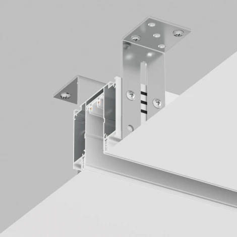 Профиль-трек Denkirs Smart Slott TR2014-WH, для натяжных потолков, 2 м, алюминий, белый (220V)