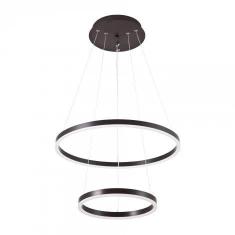 Подвесной светильник светодиодный с пультом с регулировкой цветовой температуры и яркости LED4U LED4U L55000-2HL BR