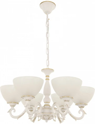 Подвесная люстра Arte Milano AM340518 340518/6 WT+G (220V, на цепи)