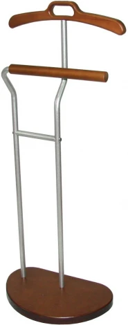 Вешалка костюмная Д 10 металлик/ средне-коричневый Mebelik арт.000922