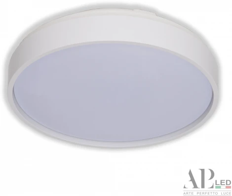 Потолочный светильник круглый светодиодный APL LED Toscana 3315.XM302-1-267/12W/3K White (220V, круглые)