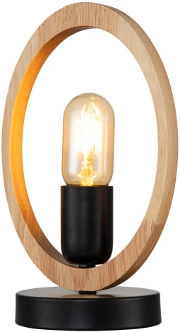 Интерьерная настольная лампа Escada Rustic 10196/T (220V, выключатель, кольцо)