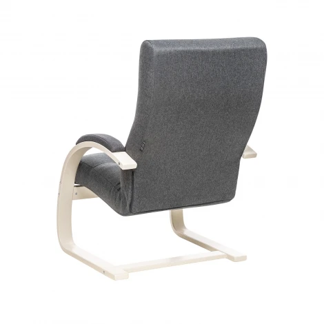 Кресло Leset Монэ (Фанера,Березовый шпон,Металл,Рогожка/Слоновая кость) арт.2500000071126