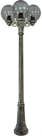 Наземный фонарь Fumagalli GLOBE 250 G25.156.S30.BZF1R (220V, шар, IP55)