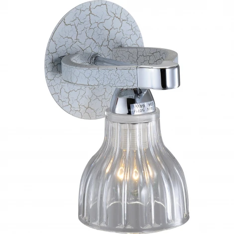 Бра N-Light 411 411-01-11CWC chrome + white crack