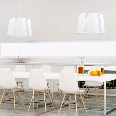 Подвесной светильник TK Lighting Carmen White 2573