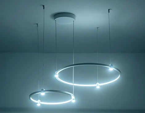 Подвесной светильник светодиодный COMFORT FL5521 Ambrella (220V, на тросе)