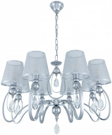 Подвесная люстра Arte Milano AM347203 347203/8 CR (220V, подвески, на цепи)