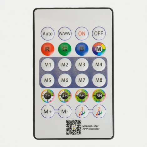 Гирлянда линейная Smart 10м USB + пульт ДУ RGB прозрачный шнур Feron CL593 51463