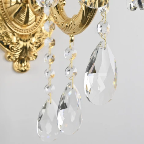 Бра Bohemia AL7901 AL7901B10/1/175 B G (220V, подвески, подсвечник, свеча)