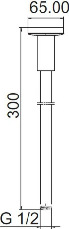 Кронштейн для верхнего душа Am.Pm F0500600