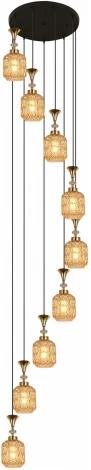 Подвесной светильник Reluce 02003-0.9-09 AMBER (220V, на проводе)