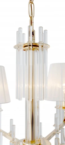 Подвесная люстра Rivoli Lilith 1039-306 (220V, хрусталь, на цепи)