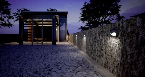 Архитектурная подсветка Oasis Light SIDNEY LED W1860 Gr