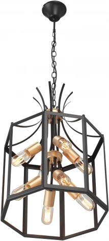 Подвесная люстра Vitaluce V3926-1/8, 8xE27 макс. 40Вт V3926-1/8 (220V, на цепи, круглые)