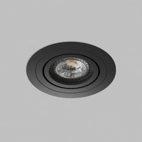 Встраиваемый светильник Denkirs Prime DK-DH2020-BK GU5.3 15 Вт LED черный алюминий