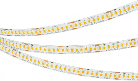 Светодиодная лента UL-A200-10mm 24V Warm3500 (20 W/m, IP20, 5m) (Arlight, высок.эфф.150 лм/Вт) 037225