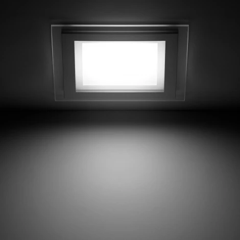 Точечный светильник встраиваемый Gauss Glass 948111212 12W 990lm 4000K IP20 с дек стек LED (220V)